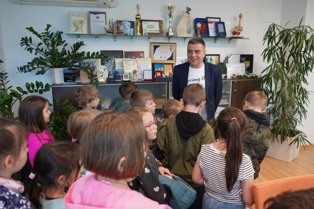 Nawet takich gości przyjmuje prezydent Puław! (zdjęcia)