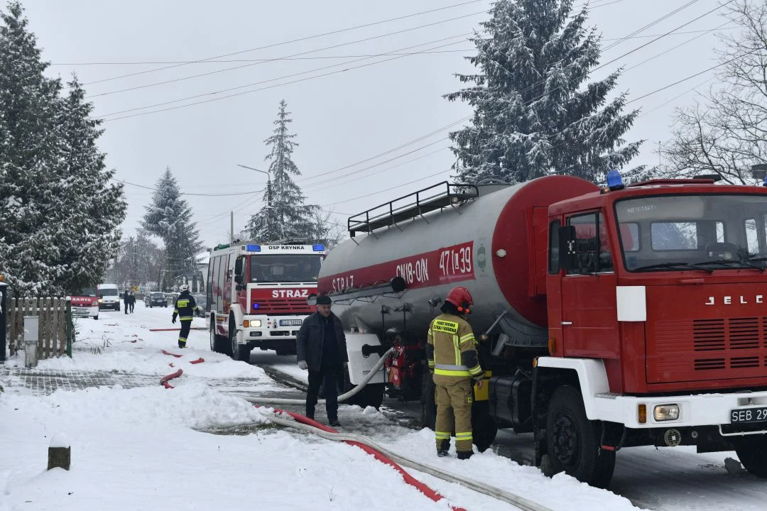 Pożar w Wólce Świątkowej