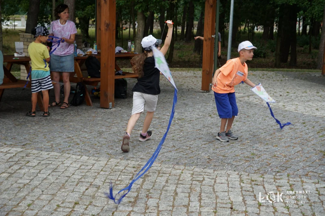 Wakacje ŁOK 2023. Obóz piratów nad Zalewem Zimna Woda