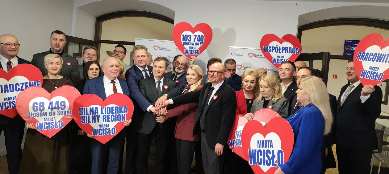 Marta Wcisło kandydatką na szefową KO w Lubelskiem. "Albo droga uczciwości (...) albo droga PiSowskiego chaosu" - Zdjęcie główne