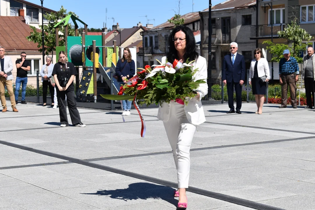 Odsłonięcie tablicy upamiętniającej końskowolskich Żydów