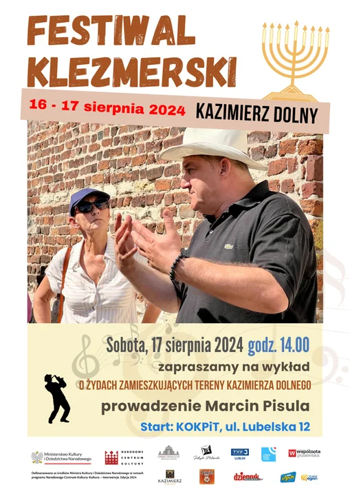 Kazimierz Dolny: Trwa Festiwal Klezmerski (PROGRAM NA SOBOTĘ) - Zdjęcie główne