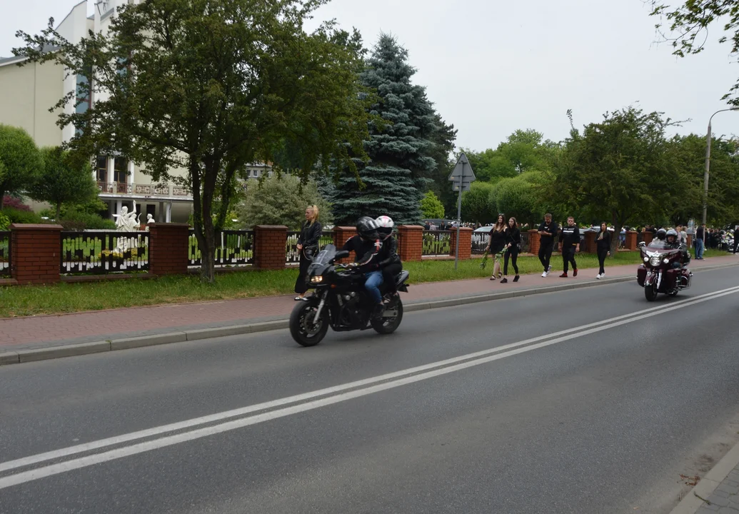 Tak przyjaciele pożegnali tragicznie zmarła motocyklistkę