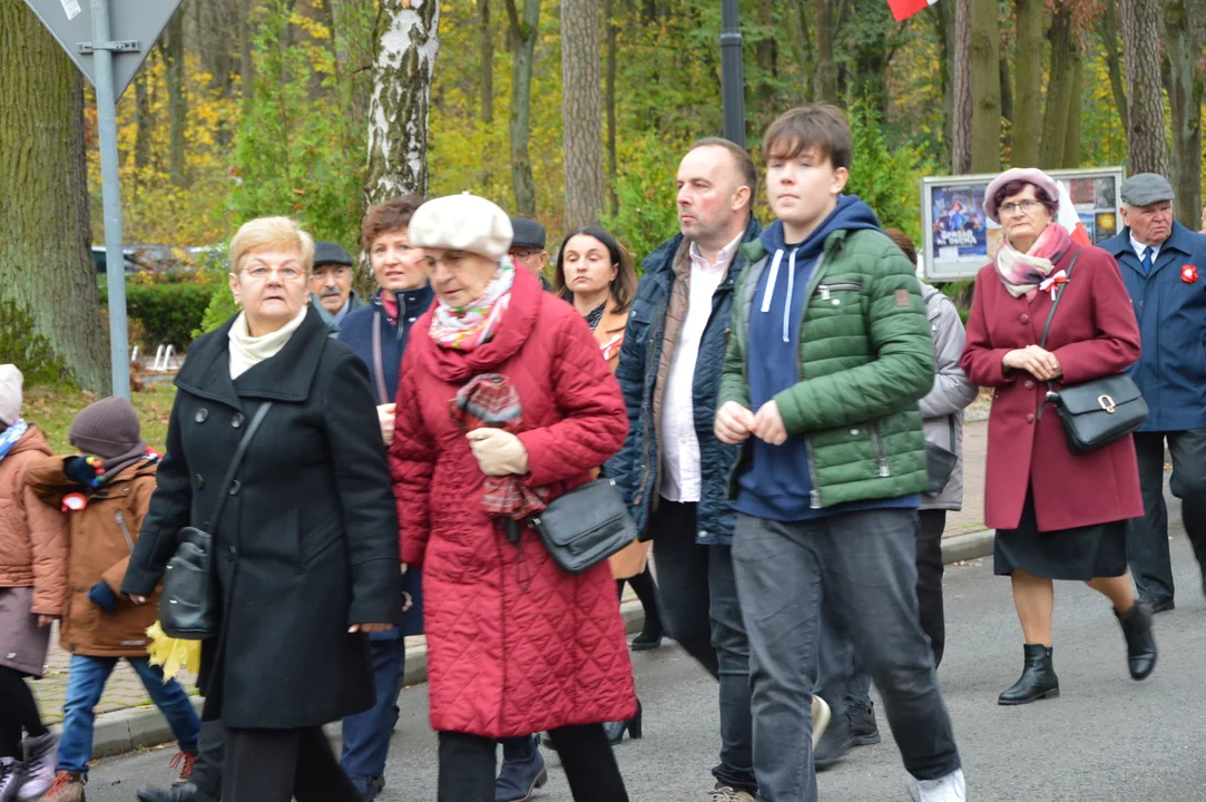 Obchody 105. rocznicy odzyskania niepodległości w Poniatowej