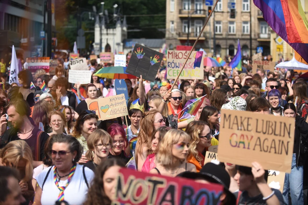 Marsz Równości przeszedł ulicami Lublina [ZDJĘCIA, CZ. 2] - Zdjęcie główne