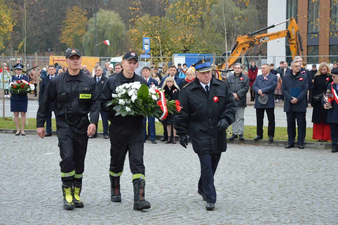 Obchody 105. rocznicy odzyskania niepodległości w Poniatowej