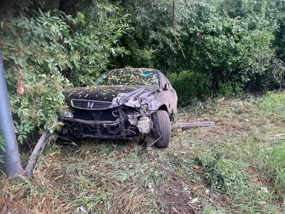 Tak wyglądał poranny wypadek na ul. Turystycznej (ZDJĘCIA)