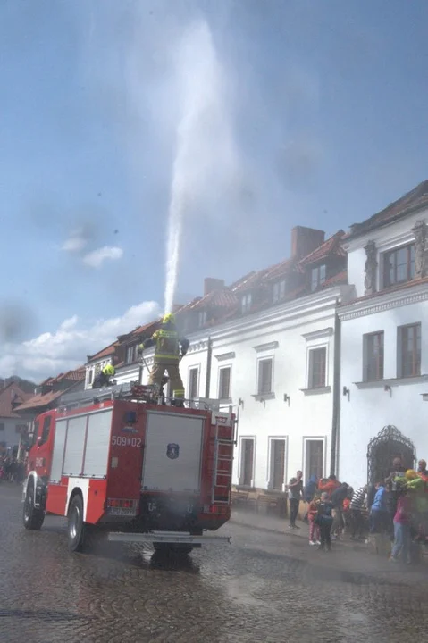 Strażacki lany poniedziałek w Kazimierzu Dolnym