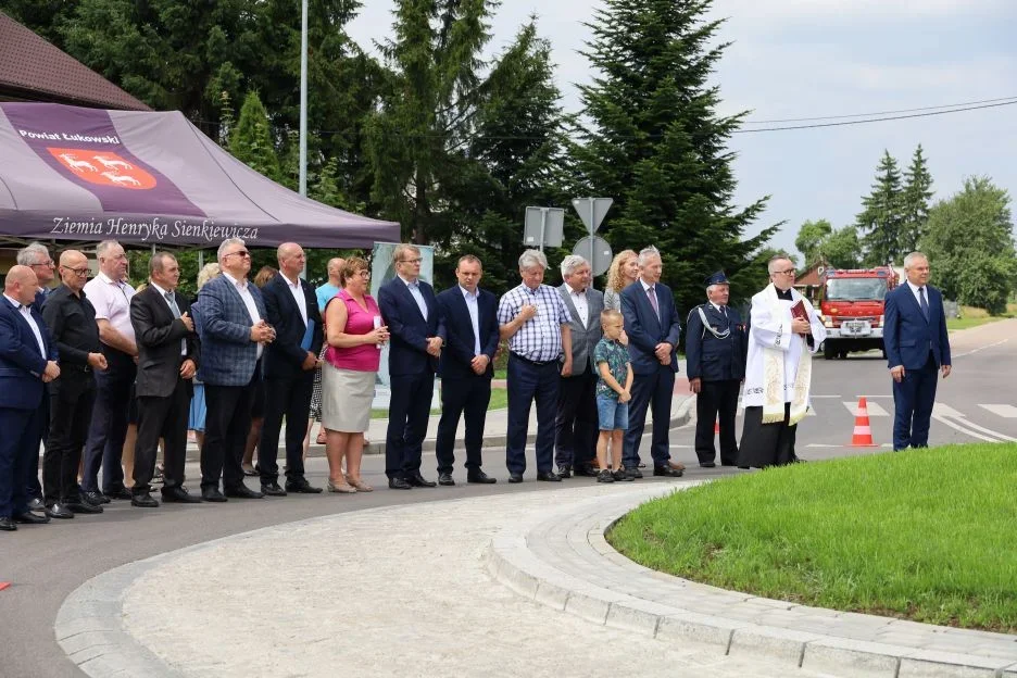 Oficjalne otwarcie dróg powiatowych w Turzych Rogach i Zarzeczu Łukowskim