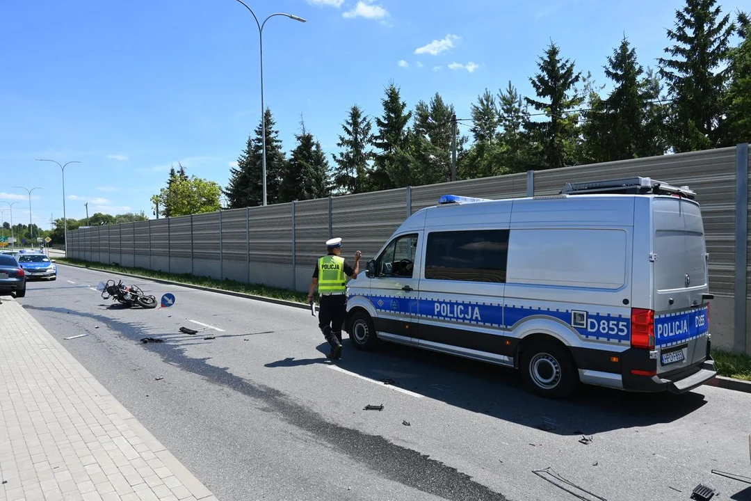 Województwo lubelskie: Motocyklista zdawał egzamin na prawo jazdy. Wjechał w niego samochód