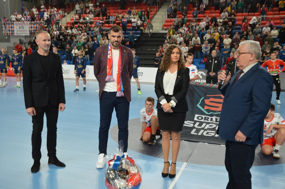 Pożegnanie Michała Jureckiego w hali sportowo-widowiskowej Grupa Azoty Arena