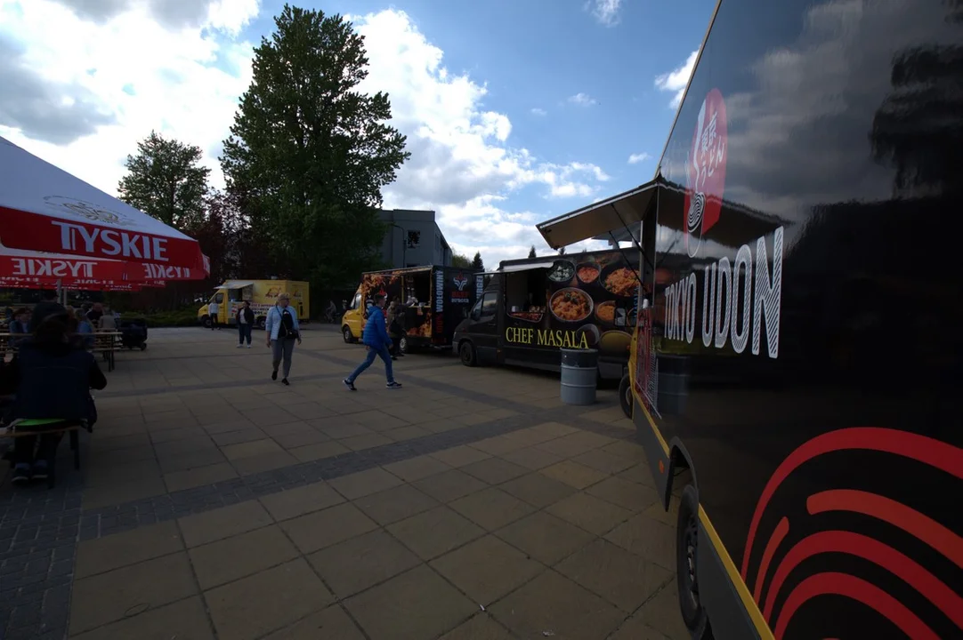 Zlot food trucków na Placu Chopina w Puławach