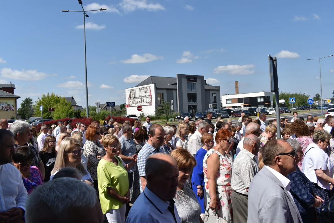 Święto Bożego Ciała w parafii Matki Kościoła w Łukowie