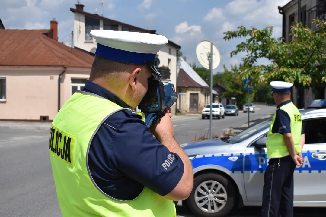 Akcja Bezpieczne wakacje w SP w Końskowoli