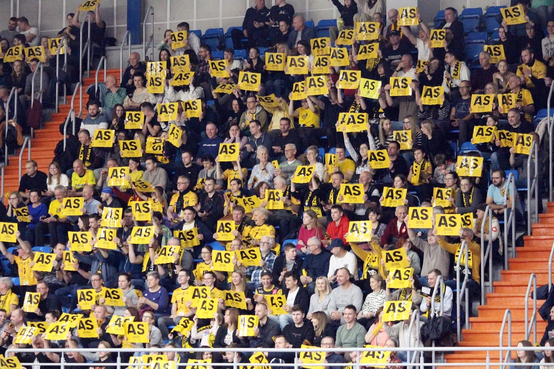 Kibice na meczu Bogdanka LUK Lublin - Trefl Gdańsk (10.11.2023)