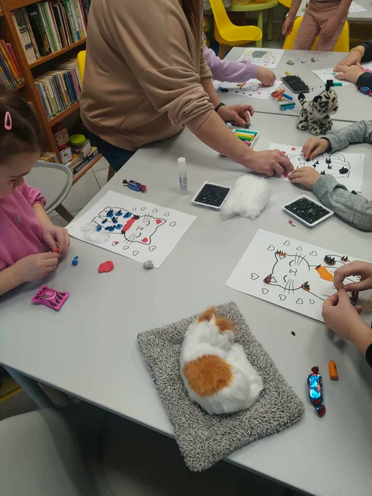 Dzień Kota w bibliotekach gminy Łuków