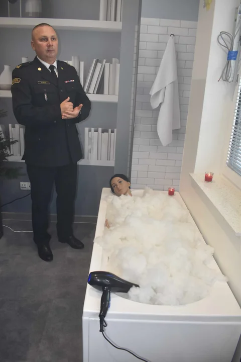 Otwarcie sali "Ognik" w KP PSP w Puławach