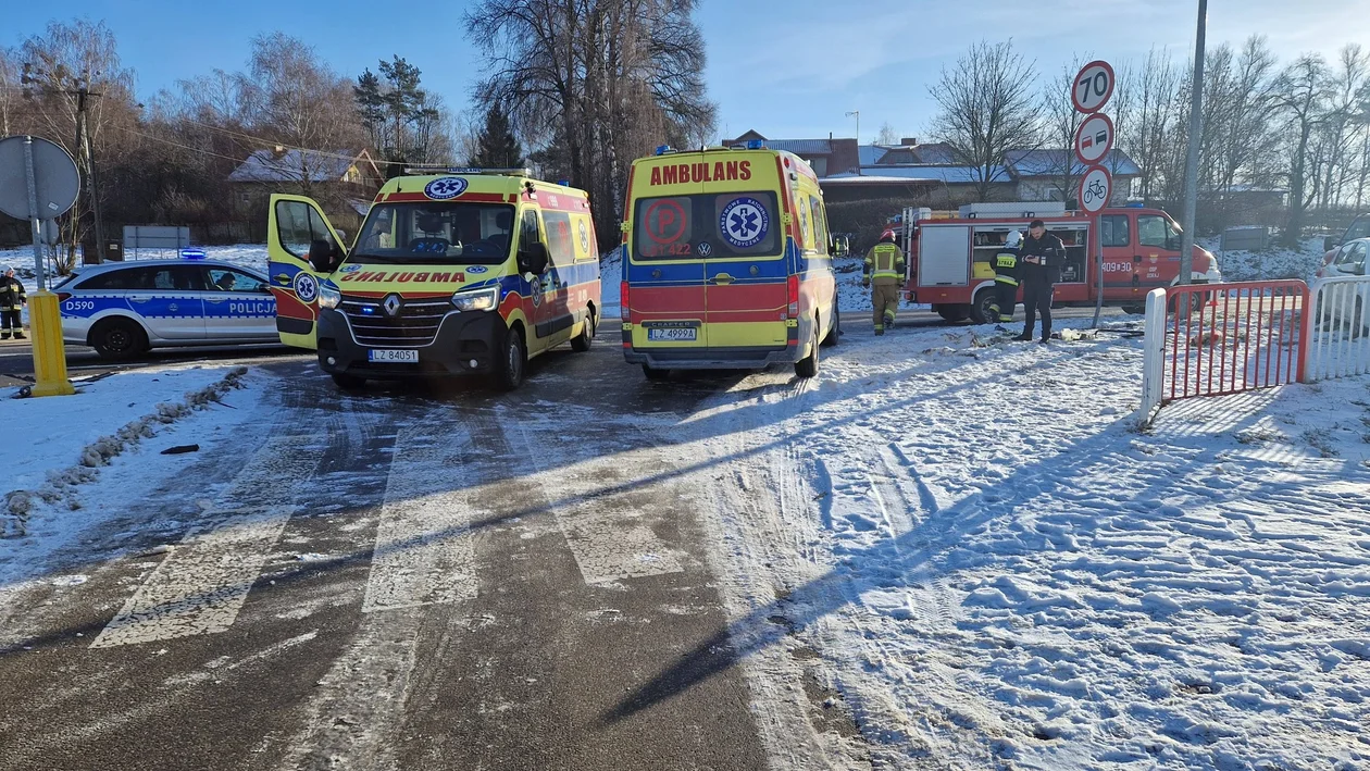 Wypadek na DW835 w Goraju