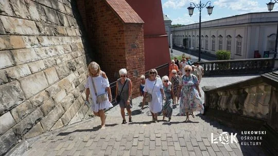 Seniorzy z Łukowa na wycieczce w Warszawie