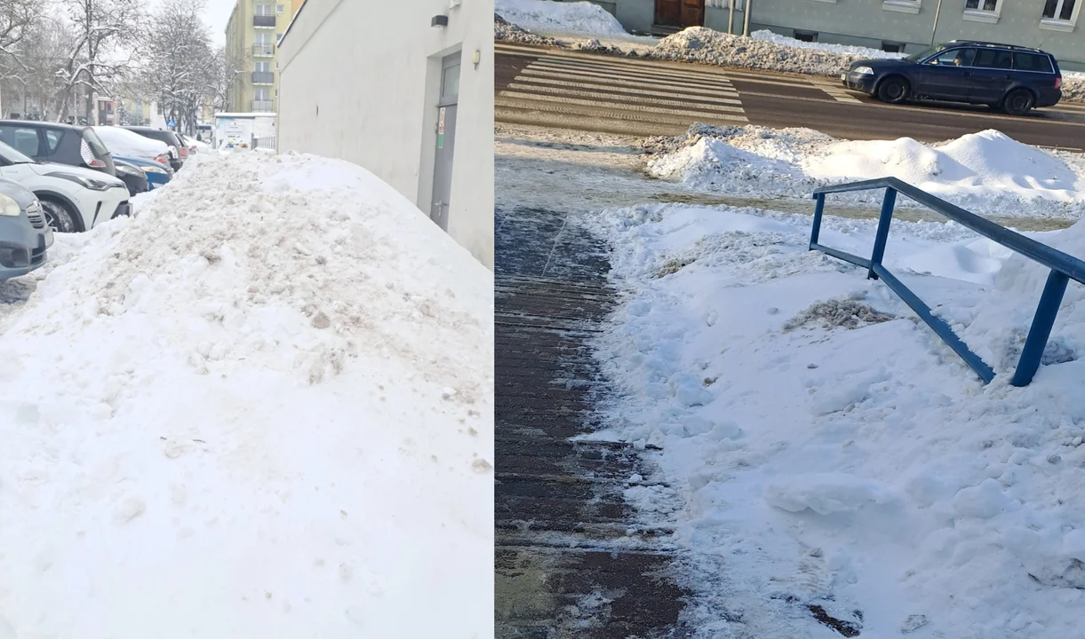 Zima zaskoczyła Zamość. Tak wygląda dostępność? (foto) - Zdjęcie główne