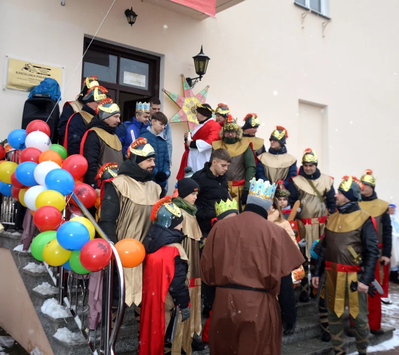 Wędrowaliśmy z Trzema Królami po ulicach Łukowa