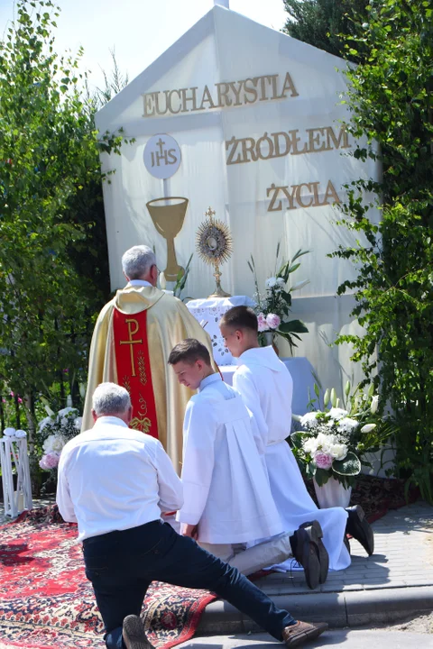 Boże Ciało w Okrzei