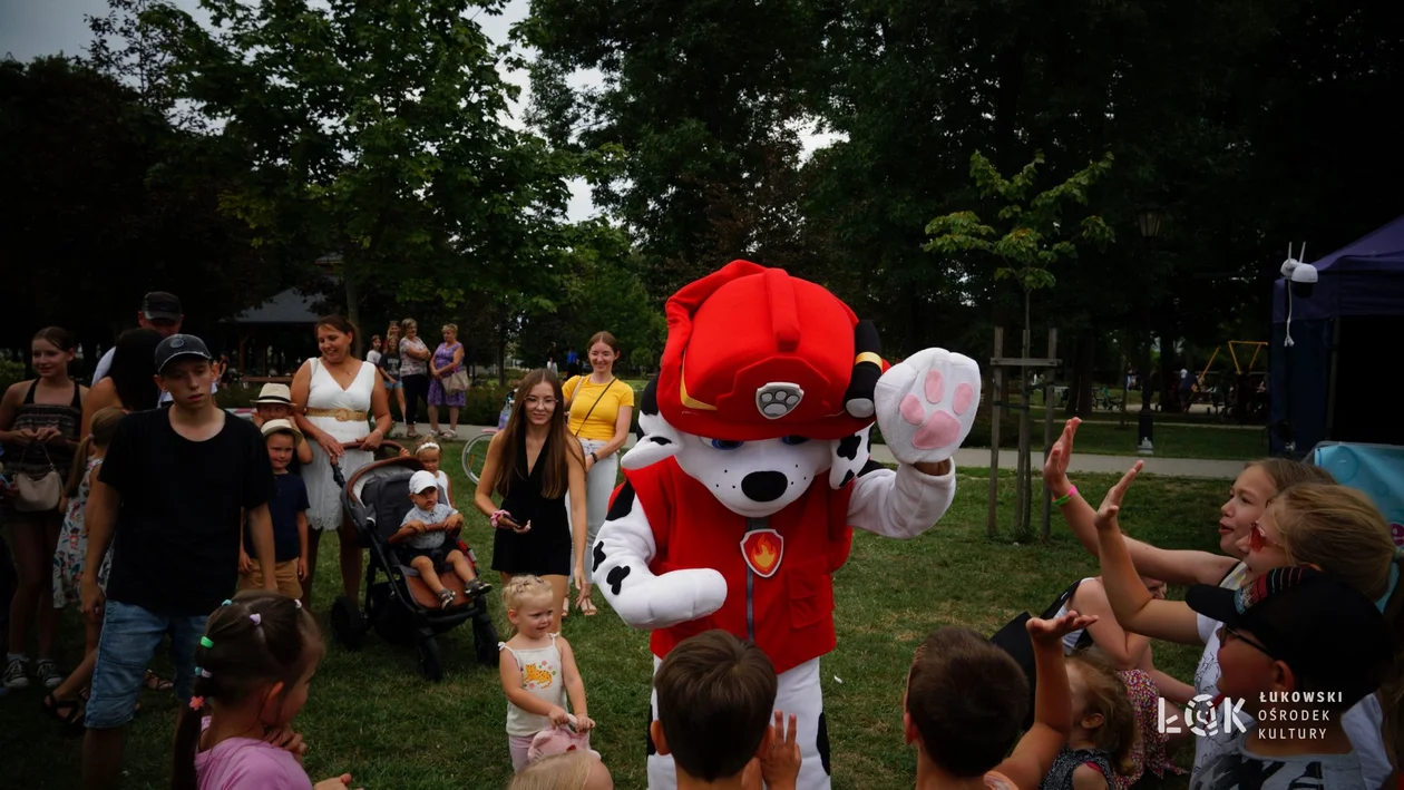 Festiwal Balonów, Baniek Mydlanych i Kolorów w Parku Miejskim w Łukowie