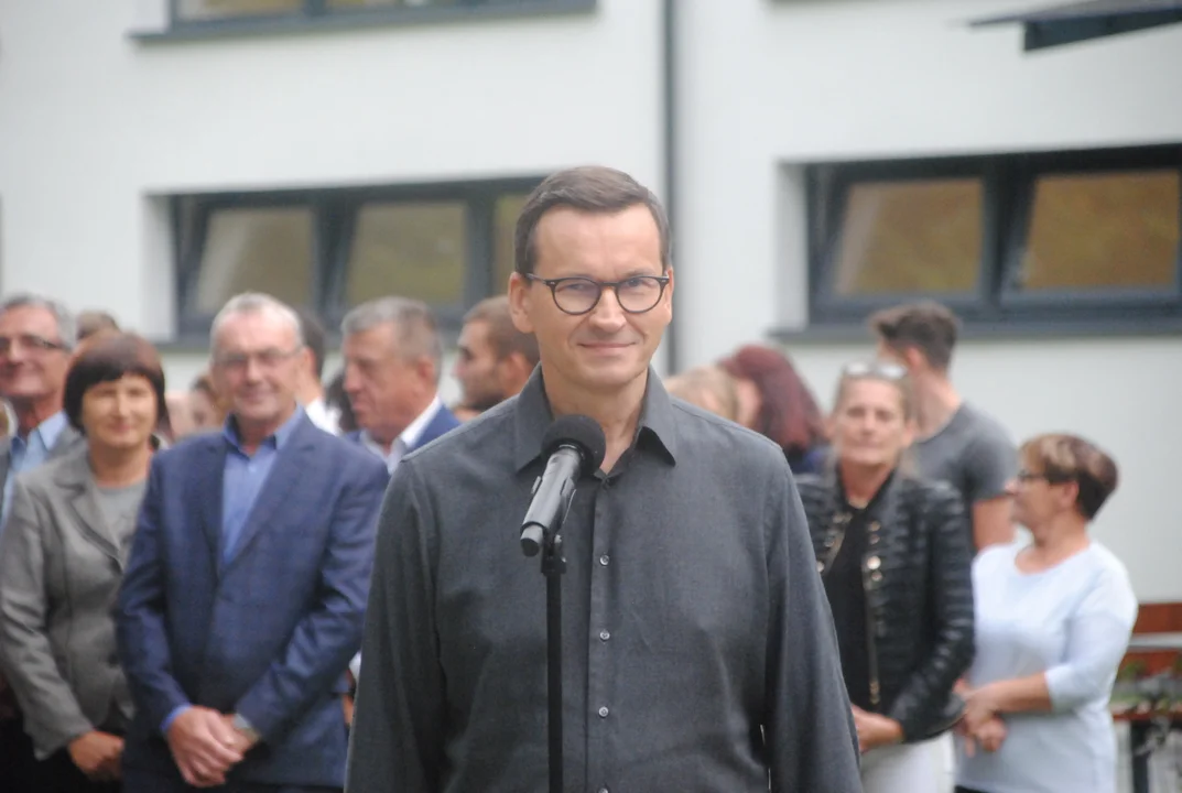 Wizyta premiera Mateusza Morawieckiego w Skokowie