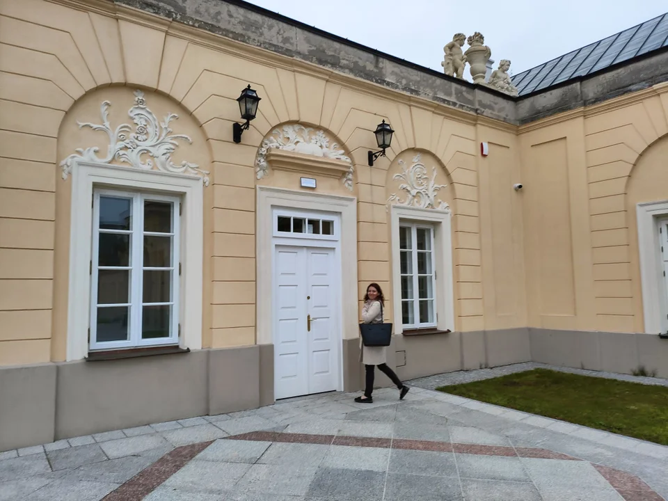Pałac Potockich w Radzyniu Podlaskim po renowacji