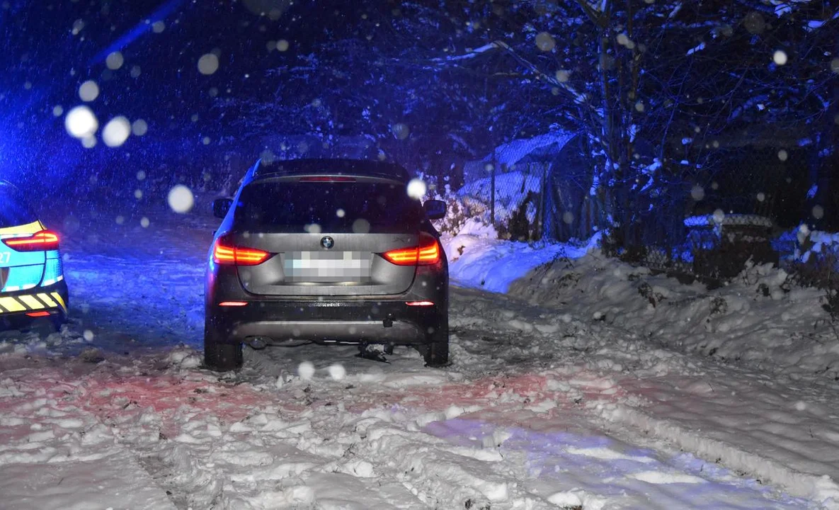 Lubelskie: Pijany kierowca BMW próbował uciekać przed policją. Ojciec wiózł małe dzieci
