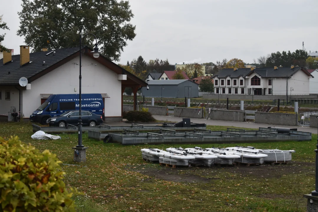 Marina w Puławach przechodzi modernizację (zdjęcia)