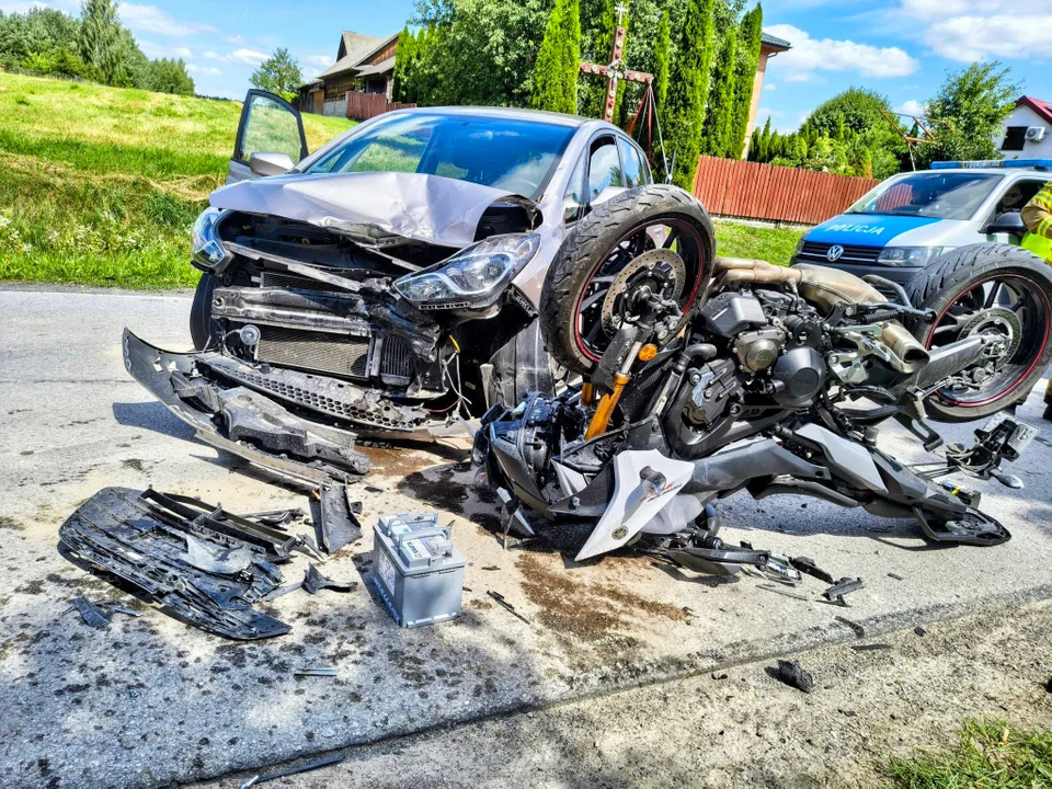 Wypadek gmina Zamość