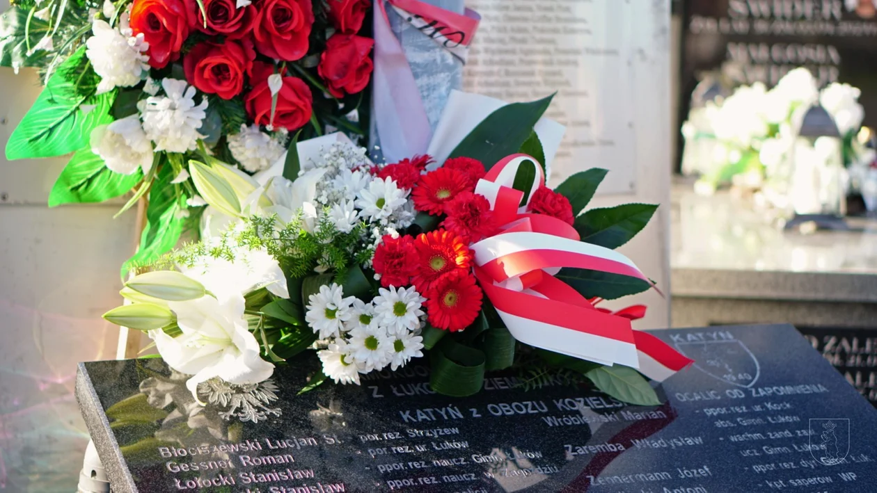 Łuków pamięta o Katyniu i Smoleńsku
