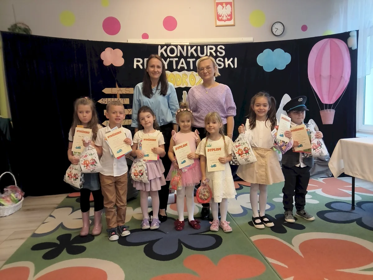 Konkurs recytatorski w Przedszkolu nr 1