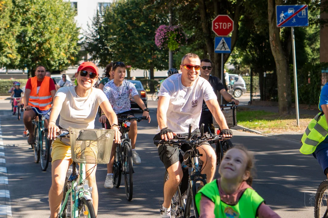 Łukowianie wsiedli na rowery i ruszyli w miasto