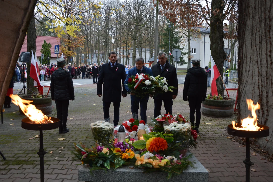 Obchody 105. rocznicy odzyskania niepodległości w Poniatowej