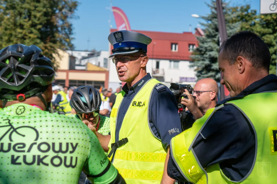 Łukowianie wsiedli na rowery i ruszyli w miasto