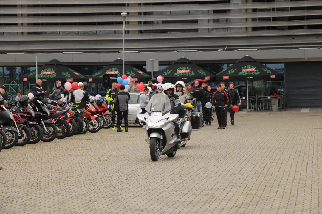 Przyjaciele uczcili pamięć zmarłej motocyklistki