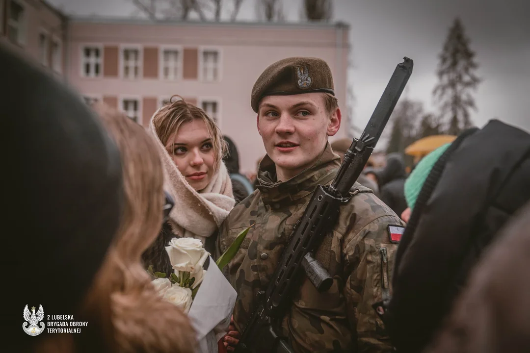 Lubelscy terytorialsi mają nowych żołnierzy. Ponad 120 osób złożyło przysięgę wojskową