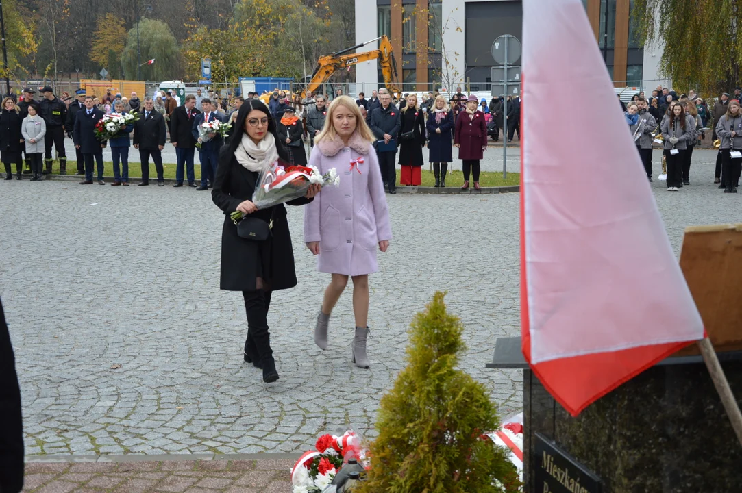 Obchody 105. rocznicy odzyskania niepodległości w Poniatowej