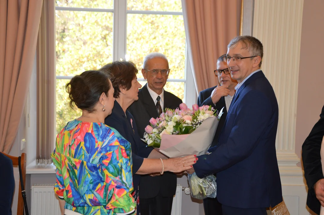 Złote Gody w Sali Kongresowej Pałacu Czartoryskich w Puławach