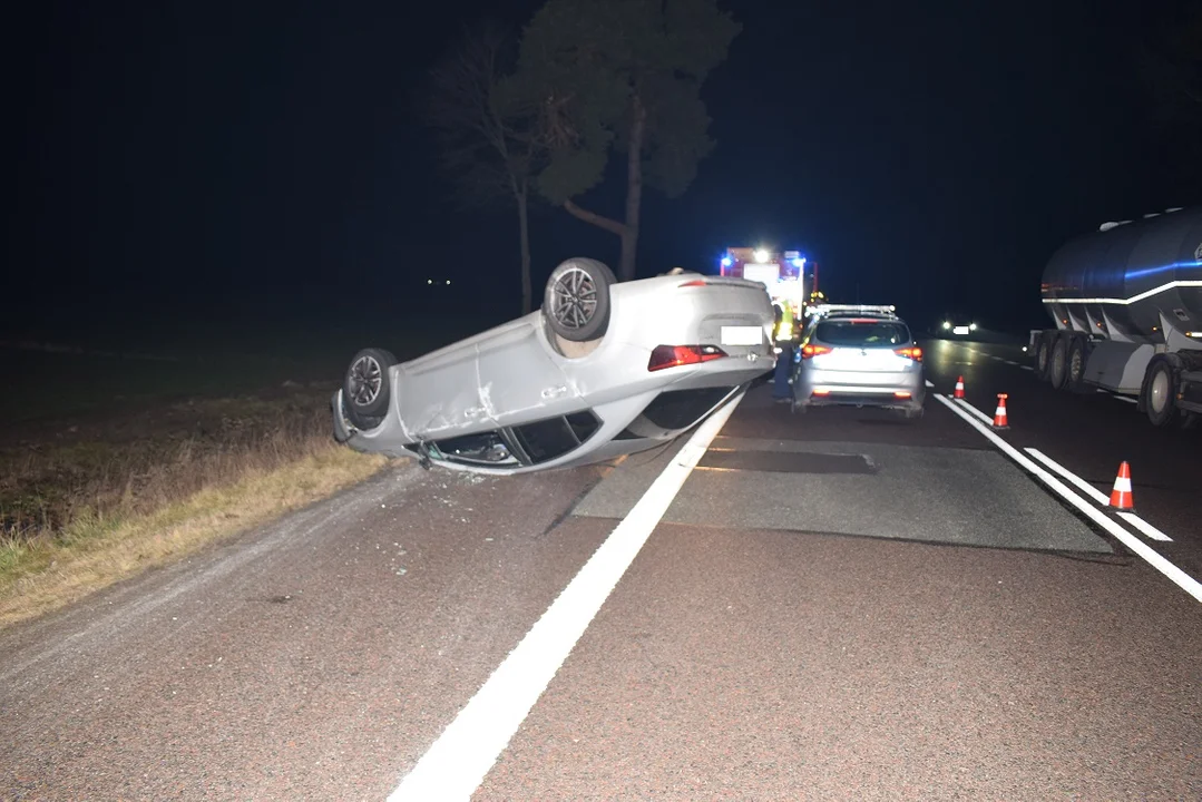 Gmina Międzyrzec Podlaski: Nietypowa kolizja na drodze. Doprowadziła do niej... krowa