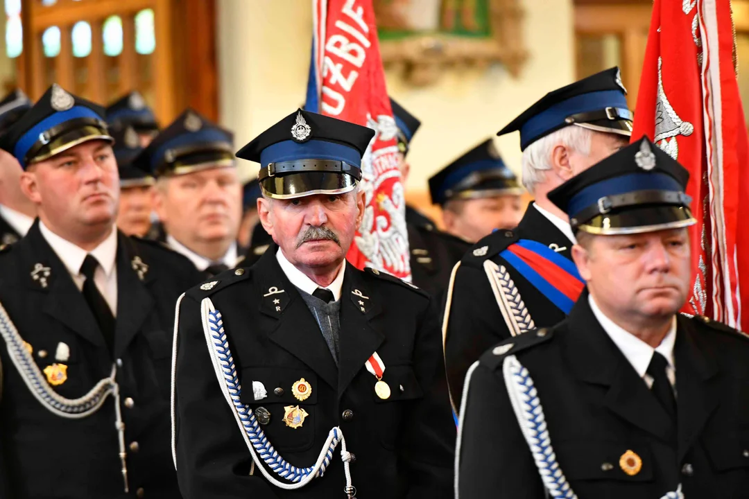 Zarzec Łukowski Msza Św. w intencji zmarłych strażaków z gminy Łuków