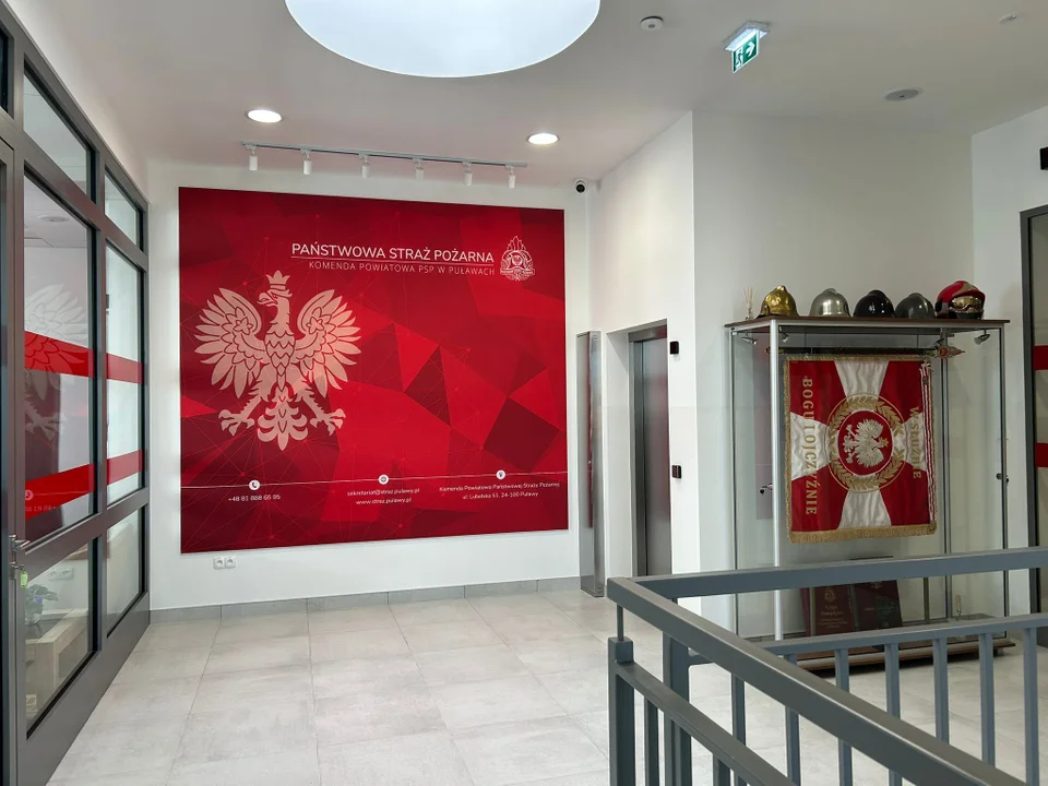 Nowa komenda Państwowej Straży Pożarnej w Puławach