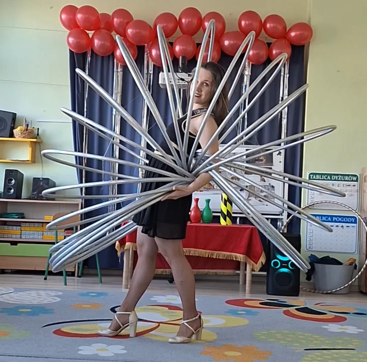 Cyrk w Przedszkolu nr 5 w Lubartowie  (zdjęcia) - Zdjęcie główne