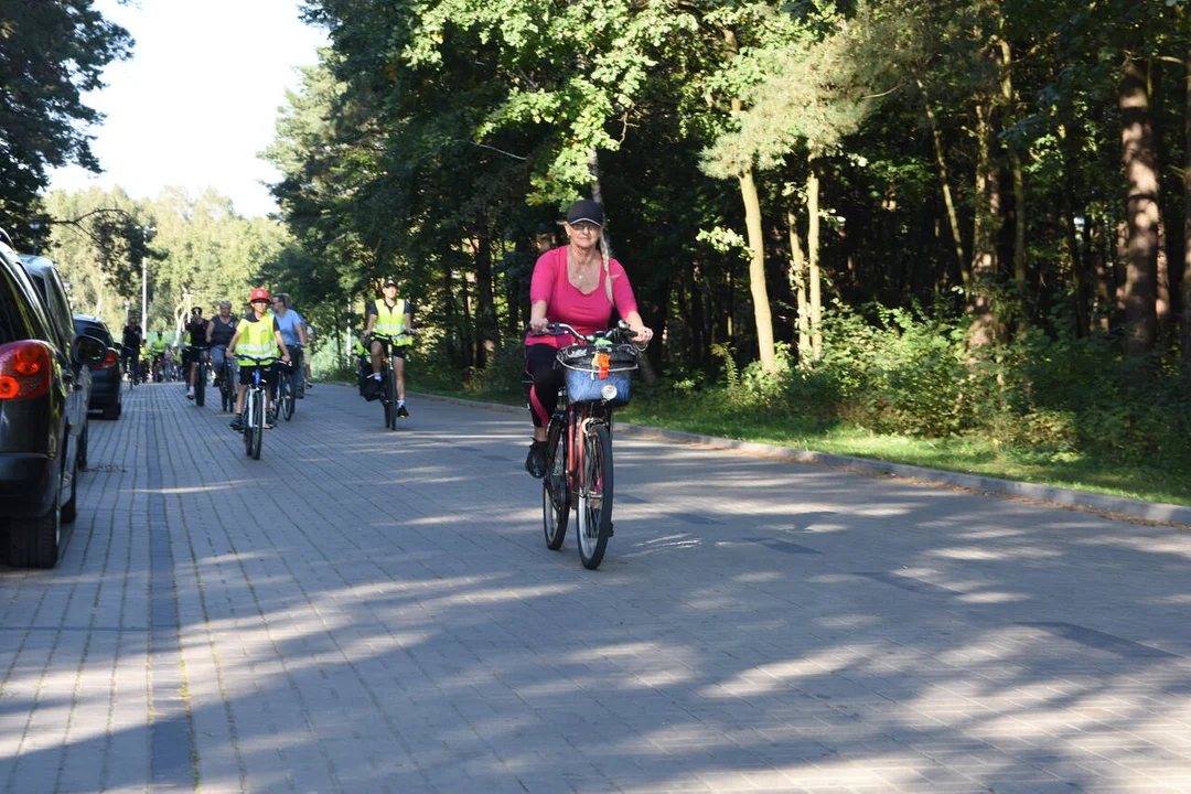 BEZPIECZNY PELETON DOJAZD DO ZALEWU ZIMNA WODA 21-09-2024R.