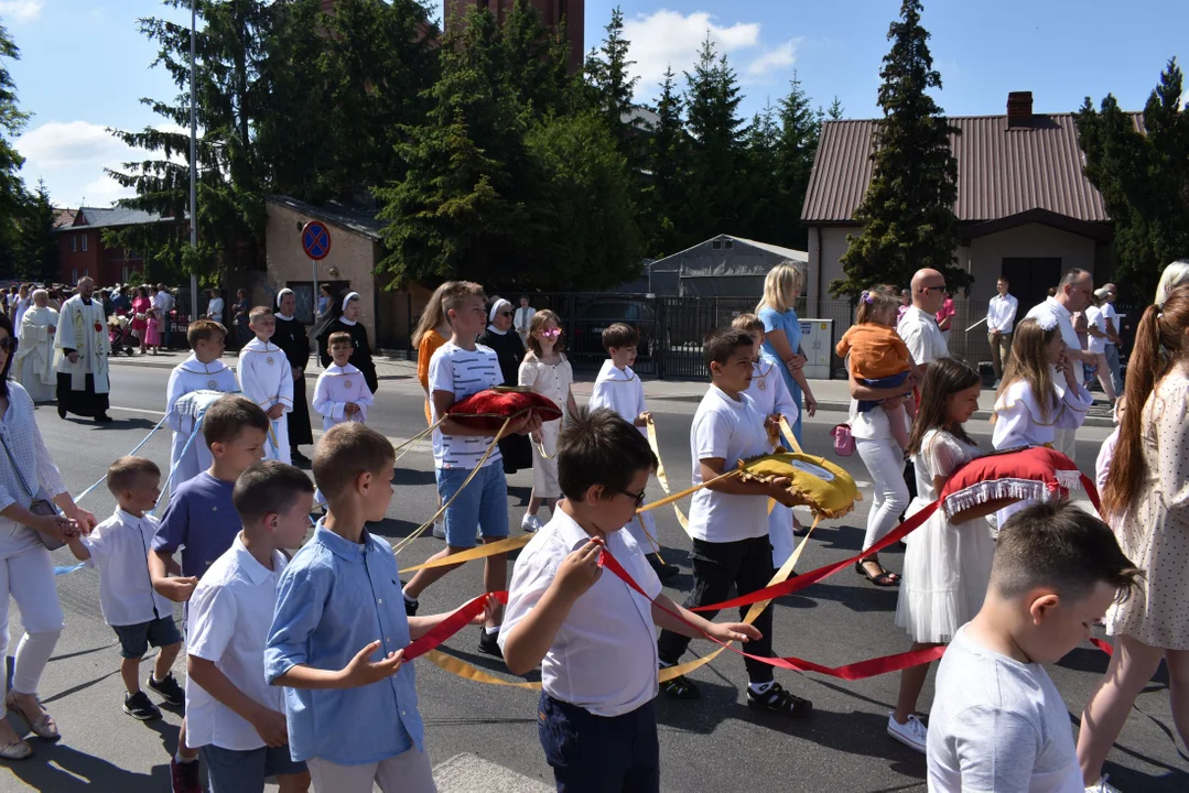 Święto Bożego Ciała w parafii Matki Kościoła w Łukowie