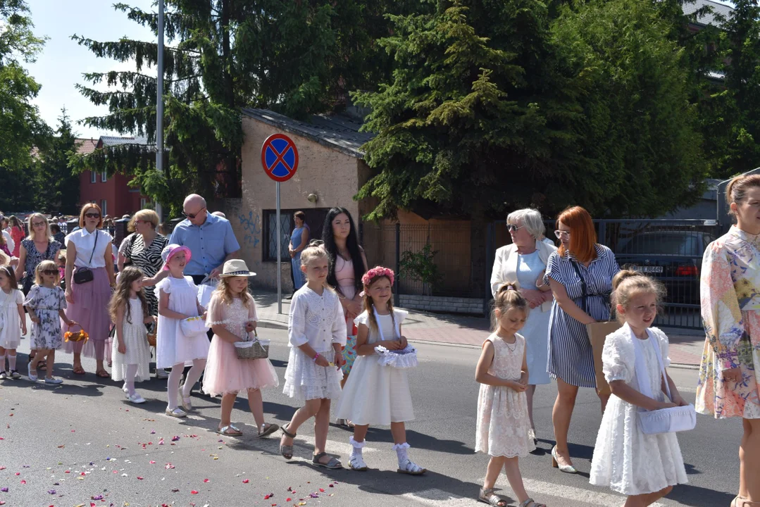 Święto Bożego Ciała w parafii Matki Kościoła w Łukowie