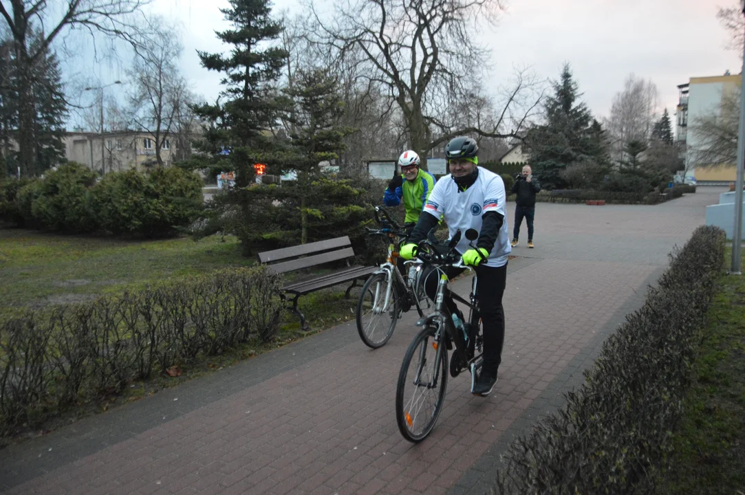 Pierwszy trening Puławskiej Grupy Rowerowej