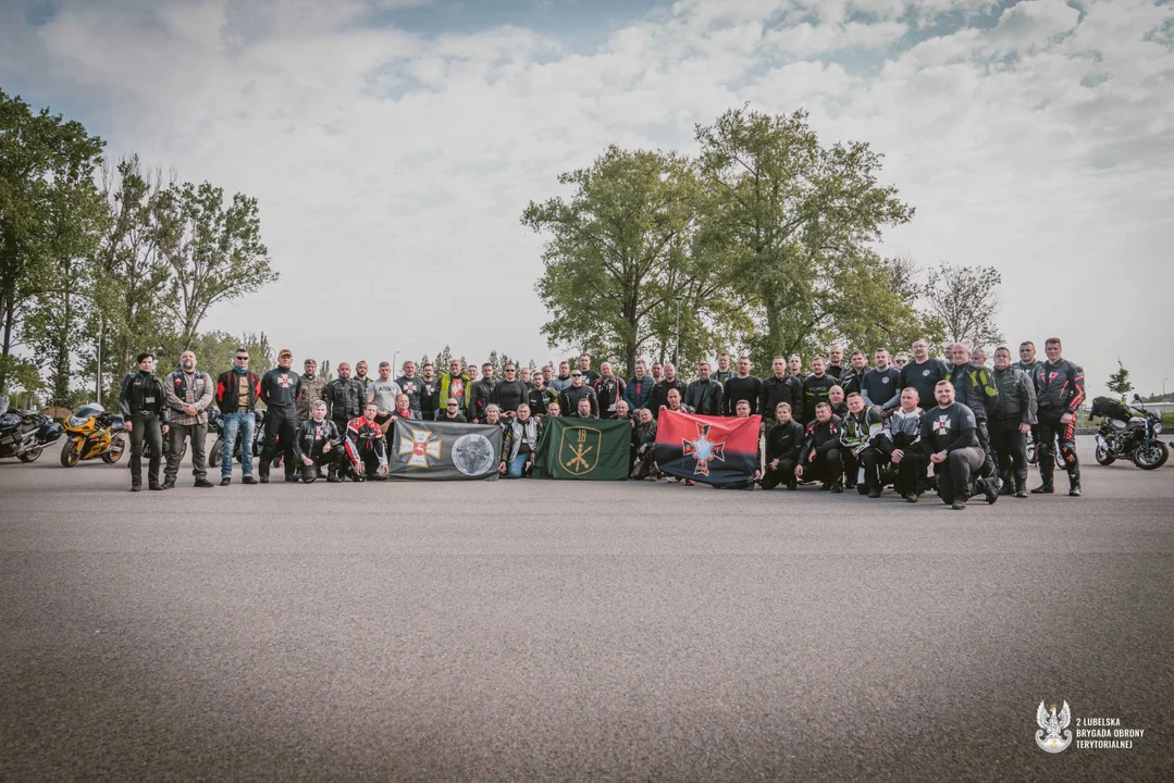 Zginęli w Iraku, Afganistanie i Egipcie. Lubelscy terytorialsi złożyli im hołd w ramach Rajdu Motocyklowego Weterana